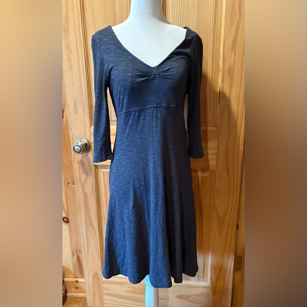 Horny Toad (now known as Toad & Co) Rosalinda dress women’s S Charcoal gray